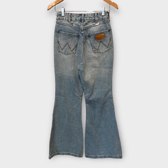 Billabong x Wrangler Patch Flare Jeans Size 25 - Picture 5 of 14